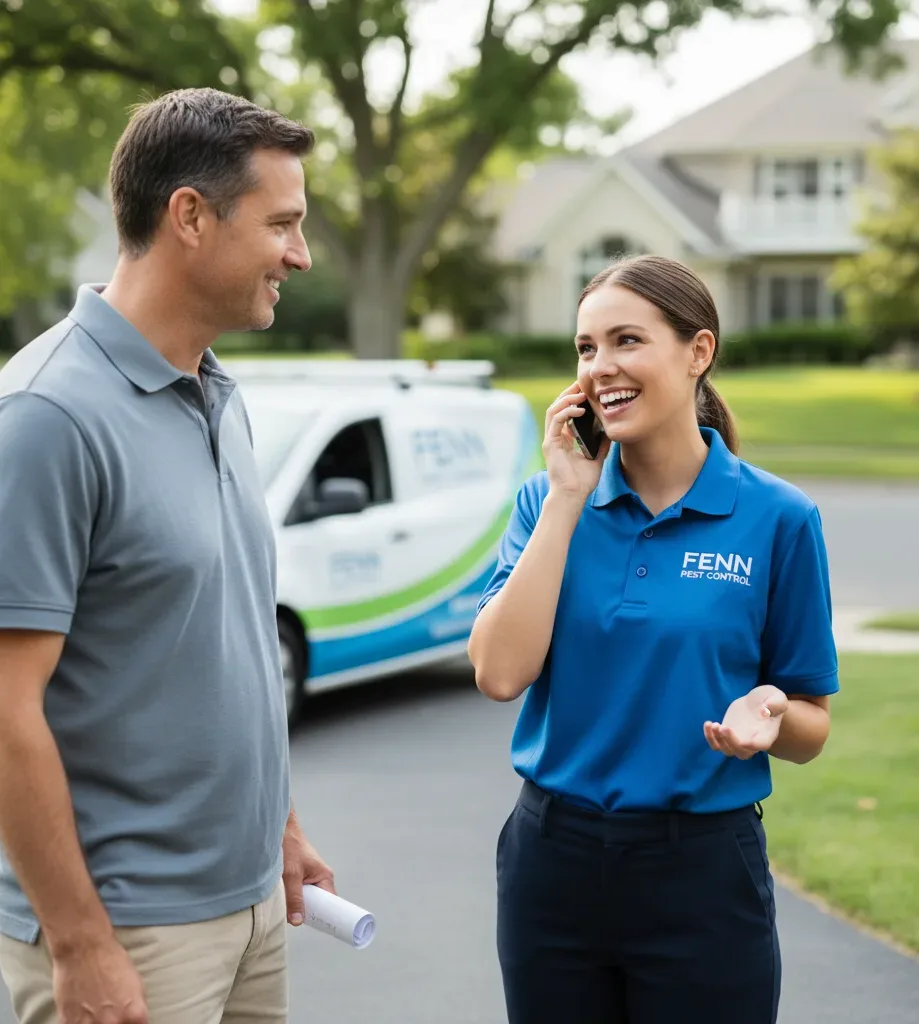Fenn Pest Control customer support in Rose Hill